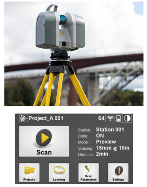 Trimble TX8 3Dレーザースキャナー