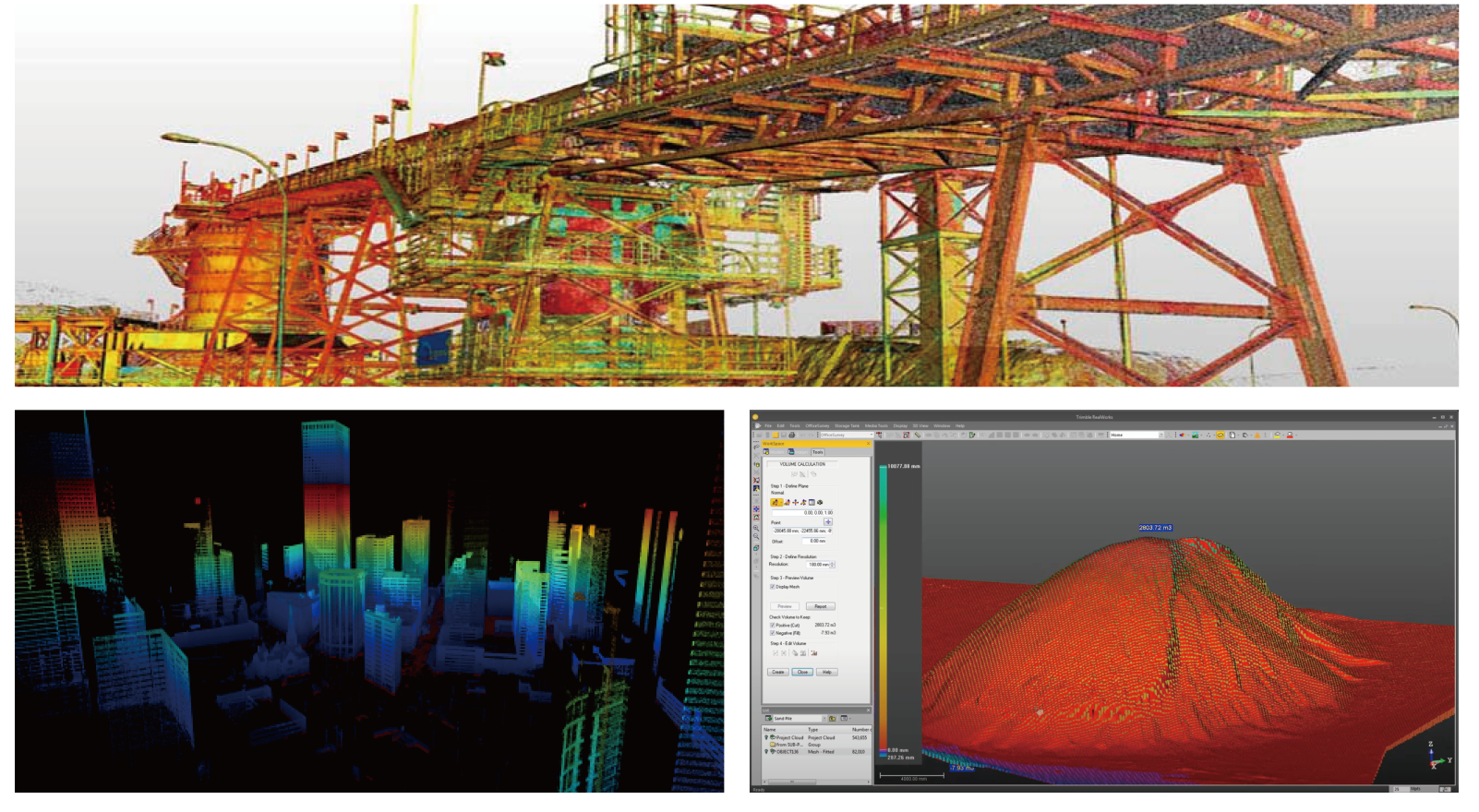 Trimble RealWorks 点群処理ソフトウェア