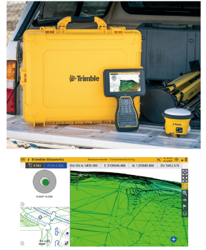 Trimble Siteworks Software ポジショニング ソフトウェア